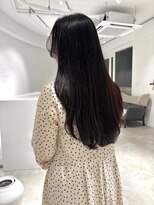 サークル(CIRCLES)&nbsp;ロングレイヤー×艶酸性の縮毛矯正