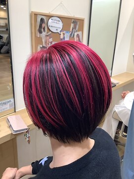 ラファンス 栗林店(LaFENCE) 艶髪/艶感/艶髪/ショートレイヤー/透明感/ハイライト