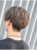 シャドウパーマ/曲がる縮毛矯正/ニュアンスパーマ/men's/眉毛
