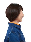 【えがお美容室】50代・60代の方に◎ひし形ショートヘア