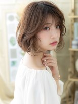 カバーヘア ブリス 北浦和(COVER HAIR bliss) ★イヤリングカラーブリーチなし抜け感ゆるふわボブ30代40代★2