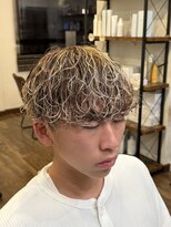 ラウラサン(RauRa.SAN) フリックパーマ×ブラウンカラー×ハイライト