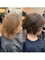 ヴィオラカラー(VIOLLA COLOR)&nbsp;白髪ぼかし/小倉白髪ぼかし/30代/40代/50代/60代