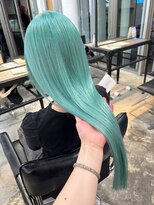 ゲーム 原宿店(GAME) ブリーチカラー/ハイトーン/グリーンカラー/海外風/原宿