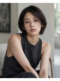 レイヤーボブ髪型20代30代40代50代前髪あり前髪なし面長丸顔越谷