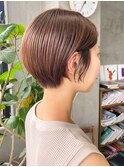 ショートボブ　ショート　丸みボブ　丸みショート