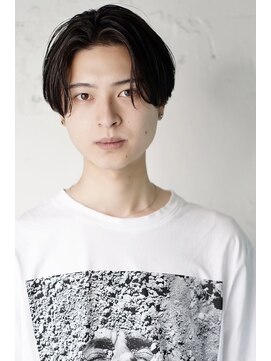 ロミーオム 本厚木(ROMMY. Homme) おしゃれナチュラル★センターパート黒髪ROMMY.Homme