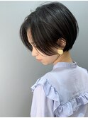 【morio池袋】綺麗でかっこいい黒髪ショート♪