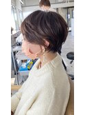 小顔補正立体カット