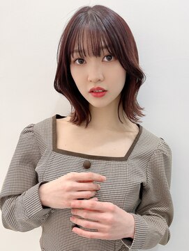 ローウェ 渋谷(Louwe) 韓国風くびれボブ【Louwe 渋谷 mitsuki】
