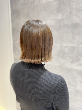 レイフィールド 江南店 切りっぱなしボブ