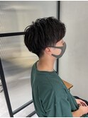 【Feria松山】ツーブロック×大人アップバング-相原愛梨-