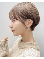 ガーデン オオタカノモリ(garden otakanomori)&nbsp;20代30代40代大人こなれショートヘア×ベージュカラーc