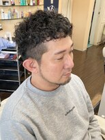 モナミ美容室 ツーブロックパーマ