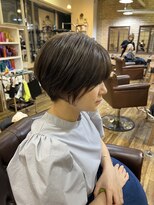 トータルビューティーサロン プリエ(prier) くびれショート｜ステップボーンカット/ニュアンスカラー