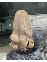 ロンドシェリ 仙台(Lond Cheri)&nbsp;ハイトーン　ケアブリーチ　ダブルカラー　髪質改善