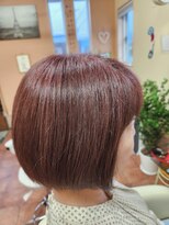 アメリ&nbsp;似合う長さでミニボブ