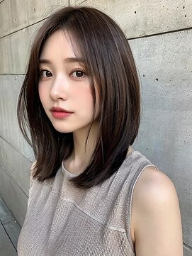 リンク(LinQ) 大人可愛い小顔前下がりボブ×ナチュラルボブ×ミニボブ20代30代