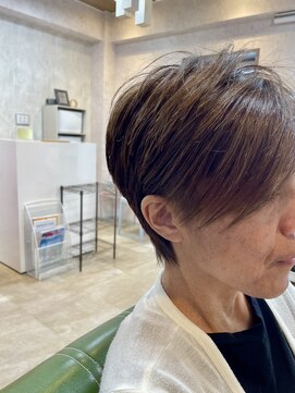 クーロン(Qoolon) very short × ツーブロック × 3Dカラー☆