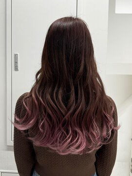 イース バイ アンブルリュクス 北千住(Ease by amble luxe) ピンクカラー