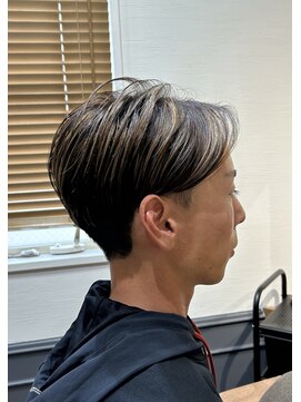 カミケン 清明店(kamiken.) 爽やかメンズセンターパート【カミケン清明店/福島】