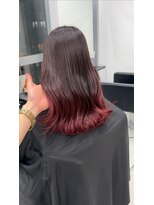 アライブ ハラジュク(ALIVE harajuku)&nbsp;グラデーションカラーバレイヤージュインナーカラー　ryota