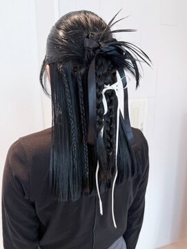 アルバム 銀座(ALBUM GINZA) メルティカラー似合わせカットフェミニンロング_ba539021