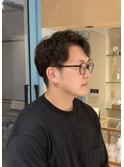パーマで簡単スタイリング