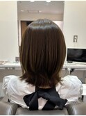 ブリーチなし春のモカベージュカラー【カミケンガレリア】