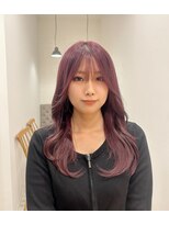 ラヴィズム 長岡店(LUVISM)&nbsp;◎韓国ヘアー顔周りレイヤーおくれ毛ミディアム前髪新潟長岡宮関