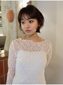ラベンダーブラウン/ベージュカラー/暖色カラー/髪質改善/丸の内