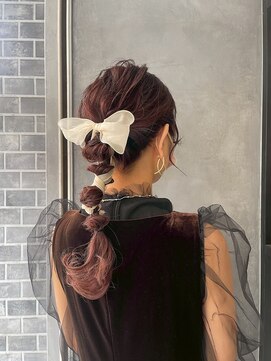 クラリス バイネオ 武蔵小杉(Claris by neo) 結婚式&ウエディングパーティー用韓国ヘアアレンジ　武蔵小杉