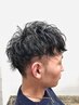【メンズ】オススメ！メンズパーマ＋メンズカット ￥10300→￥10000