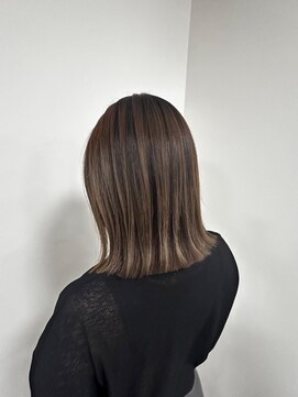 ビーグレイス シモエド店 髪質改善ボブ × 40代ナチュラルストレート
