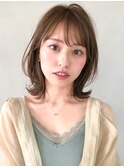 美髪艶感愛されデジタルパーマ外ハネボブ20代30代40代◎前髪