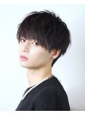 自然に動くマッシュショート