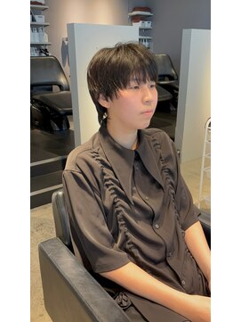 ヘアーエスクールシーユー 枚方T-SITE店(hair S.COEUR×Cu) ウルフカット/枚方美容室