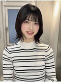 くびれボブ#縮毛矯正#髪質改善#40代50代#白髪ぼかし
