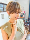 大人ショートボブ 20代30代40代ヘア