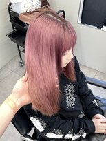 ゴウトゥデイシェアサロン 町田店(GO TODAY SHAiRE SALON)&nbsp;淡いピンクカラー♪