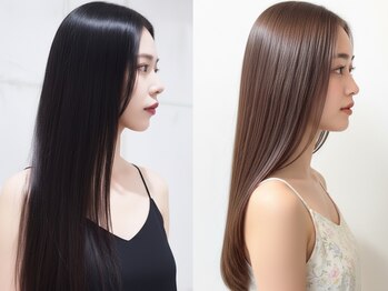 ヨール(YOL)の写真/こだわりの薬剤で限りなくダメージレス×思わず触れたくなるような自然で柔らかい質感のストレートに*