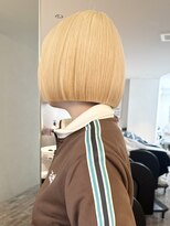 ザスリック 代官山(THE SLICK)&nbsp;ボブ/ブリーチ/ケアブリーチ/ダブルカラー/ハイトーン/ベージュ