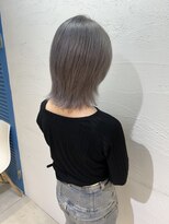 アジールヘア 池袋東口店(agir hair) ブリーチ&ダブルカラーハイトーンシルバー池袋東口
