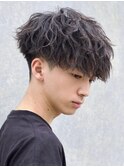 ツイストスパイラルショート　【下北沢/men's/メンズパーマ】
