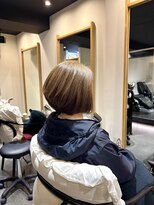 麻生一輪 大人女性×ボブ×白髪ぼかし×髪質改善