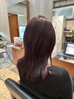 アル 日野(AL)&nbsp;ミルクティーブロンド/ダークブルー/デジタルパーマ/日野