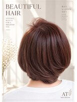 エーティーヘアコレクション 自由が丘(AT.hair collection)&nbsp;シルキーネ明るい白髪染 めが大人可愛いと素敵を引き出します♪