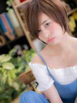 カバーヘア ブリス 大宮西口(COVER HAIR bliss)&nbsp;■bliss大宮6-2★■斜めバングで小顔に♪エアリーショートボブ