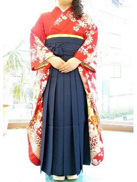 ネス(NESS) 袴の着付け 振袖の着付け