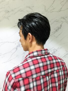 パティオン(PATIONN) 黒髪ソフトツーブロックのかきあげセミウエットスタイル☆